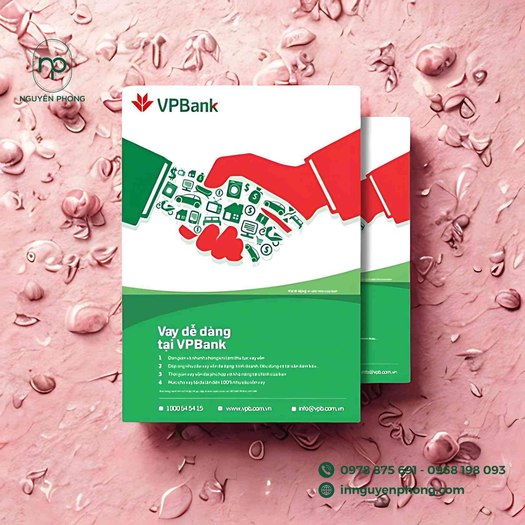 Mẫu tờ rơi ngân hàng 